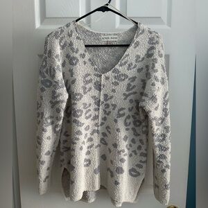 Knox Rose Leopard Cheetah Sweater